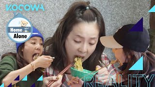 [Mukbang] "Home Alone" Sandara Park's Eating Show [ENG SUB]