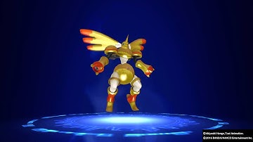 DIGIMON STORY CYBER SLEUTH: Gold Rapidmon & Magnamon!!