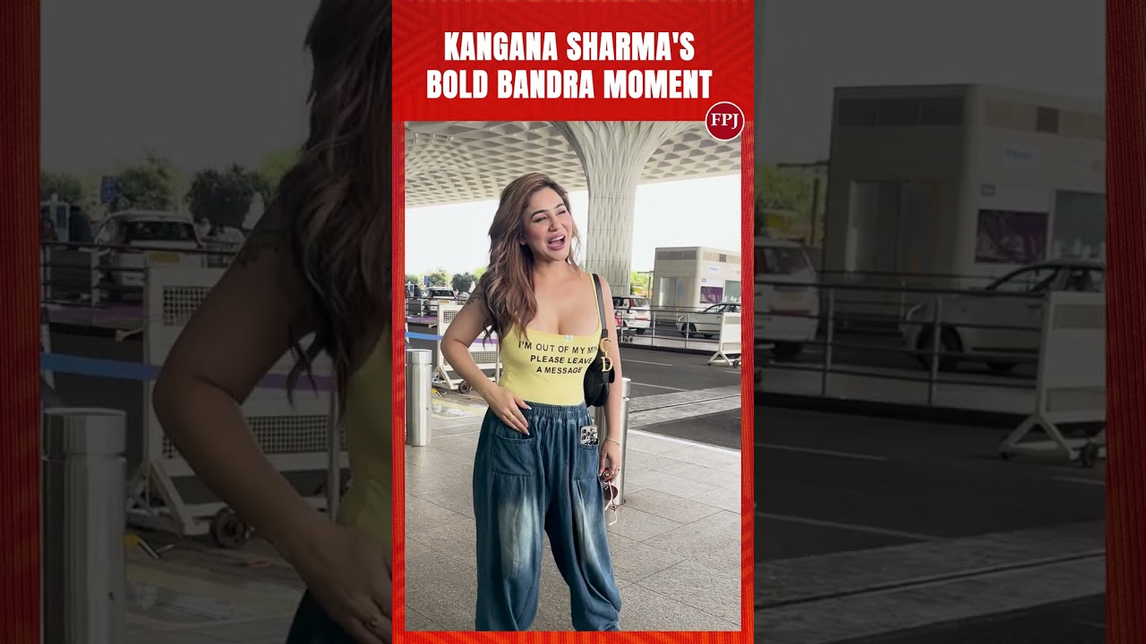 Кангана Шарма сделала ослепительное заявление, появившись в Бандре