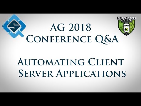 AG2018 - Q10 Automating client server applications