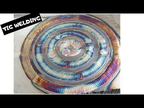 TIG Welding  Cup Working| (알곤용접 8자위빙) | Welding Korea |