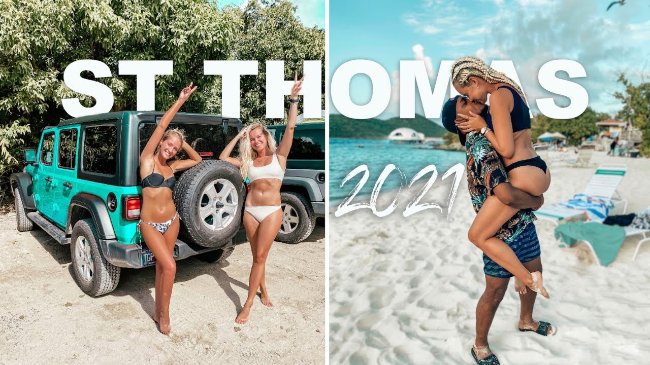 Сент-Томас, Виргинские острова США | 1 неделя 2021 года | Путешествие во время Covid-19 | (Часть 1)