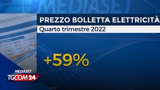 Energia, bollette della luce in aumento