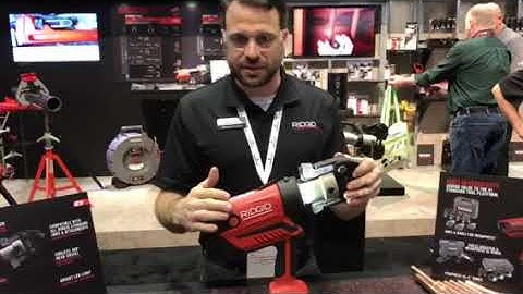 Introducing the RIDGID® RP 350 Press Tool