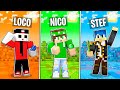 SE MINECRAFT FOSSE DI *UN SOLO COLORE* NELLA CITTÀ DI PANDALAND!