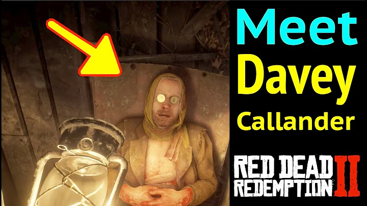 Meet Davey Callander in Red Dead Redemption 2 (RDR...