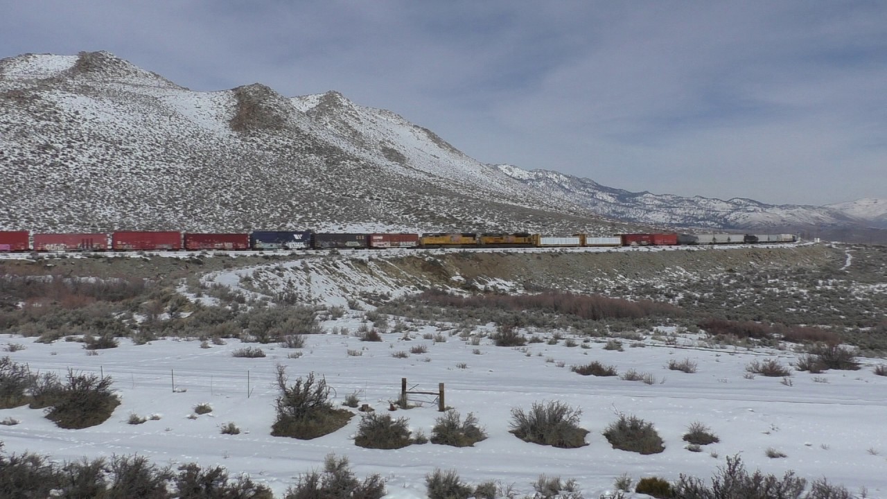 UP MNPRV26 at Reno Jct & Portola, CA 12917 YouTube