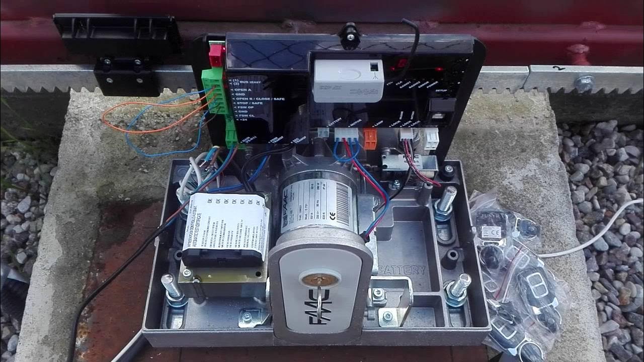 Faac с 720 плата схема подключения