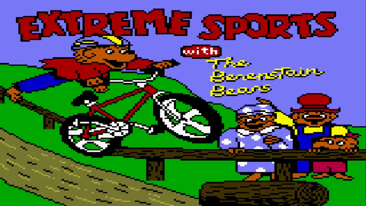 Extreme Sports with The Berenstain Bears Game Boy Color Gameplay