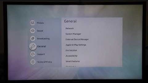How to find the MAC address on your Samsung TV