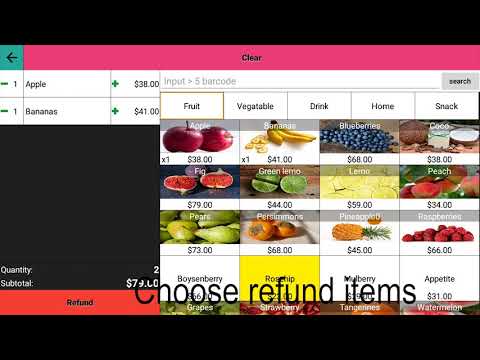 Retail POS - Refund