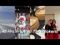 Spend 48 Hrs In La W/ Us! | Thewickertwinz