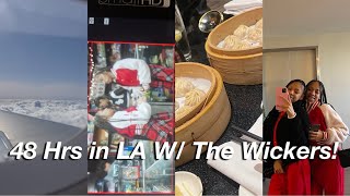 Spend 48 Hrs In La W/ Us! | Thewickertwinz