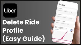 How to Delete Ride Profile in Uber !