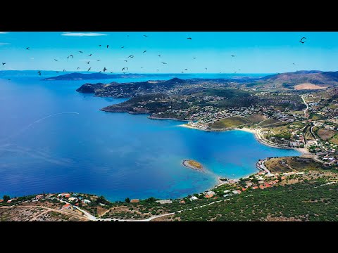 Κακή Θάλασσα (Kaki Thalassa) | Μονή Πευκοβουνογιατρίσσης #greece #drone