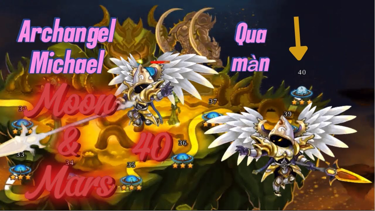Archangel Michael Qua Moon & Mars 40 [Epic Heroes War] || HIEU EPIC