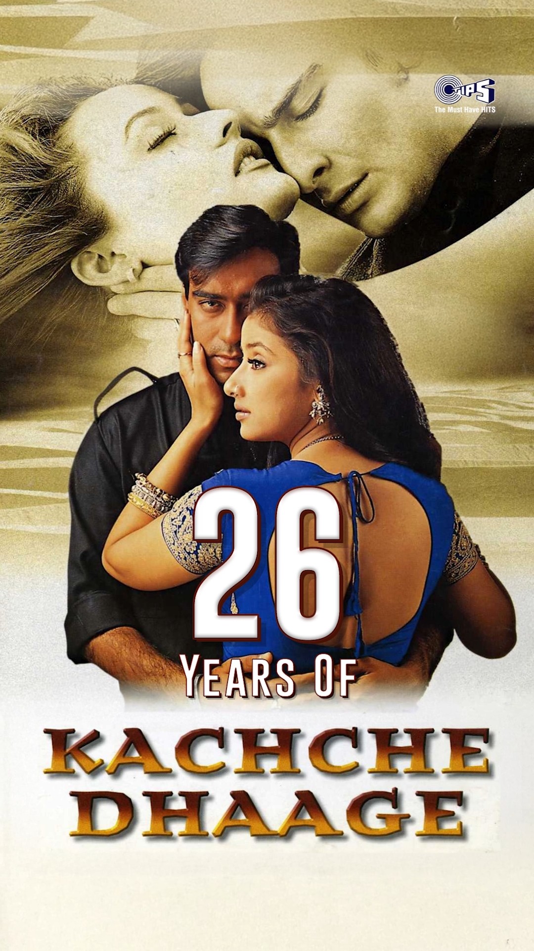 26 years of Kachche Dhaage—action, emotion, and timeless music! A classic that still lives on! ✨?