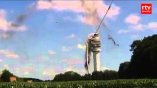 Awesome TV Tower Collapse