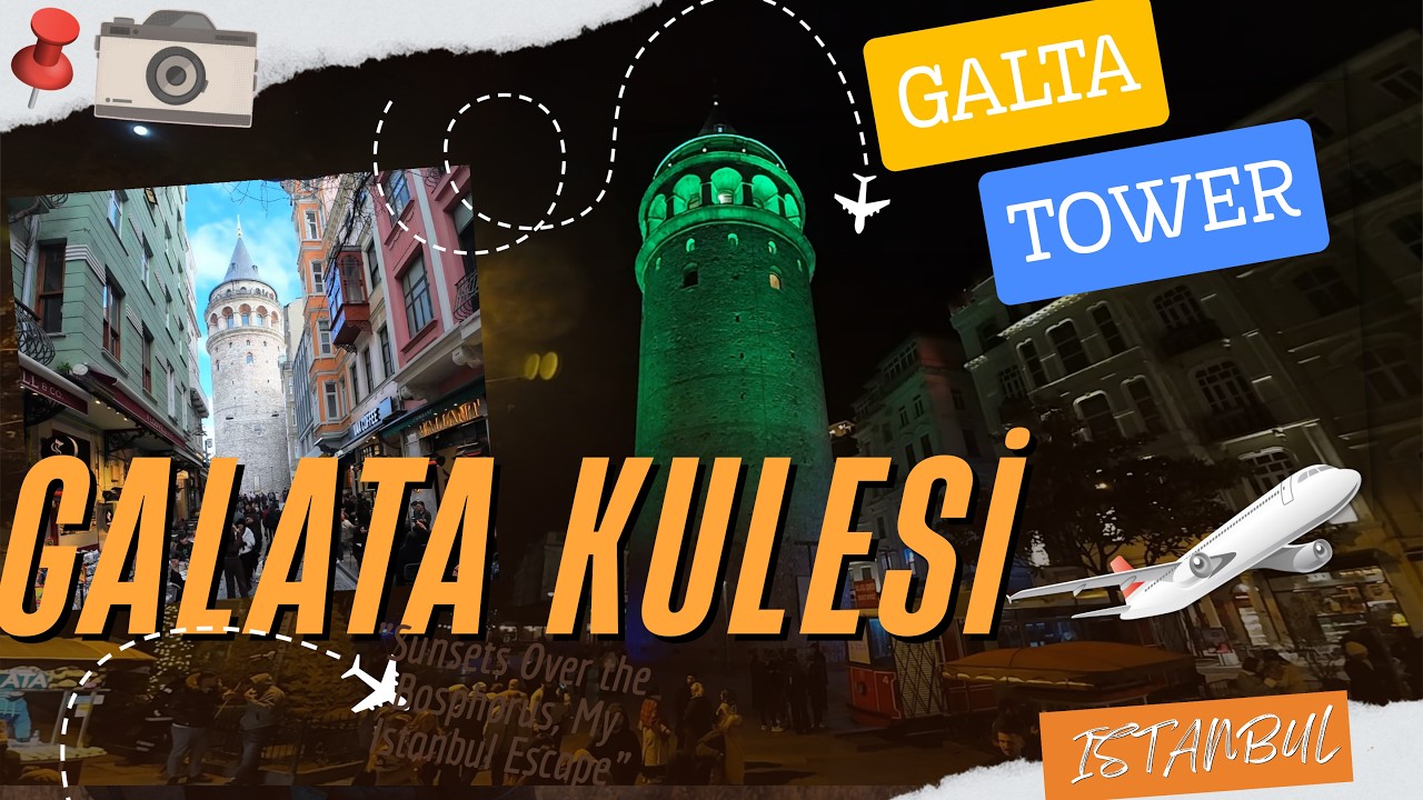 GALATA KULESİ ( GALATA TOWER ) #istanbul #galatakulesi #galatatower #istanbulda1yer #travelistanbul