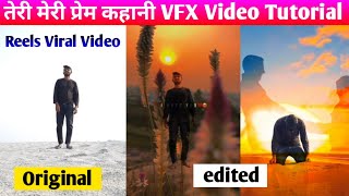 khatarnak new background change video editing kinemaster | Reels Viral Video Teri meri Prem Kahani screenshot 5
