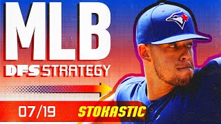 MLB DFS Strategy (Wednesday 7\/19\/23) | DraftKings \& FanDuel Fantasy Baseball Picks \& Lineups
