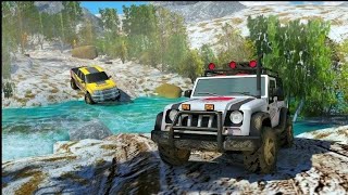 Offroad Jeep Real Driving Simulator - Uphill Car Stunt Driving 3d - Android Gameplay screenshot 4