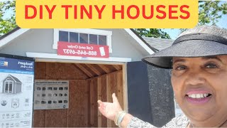 Build your own DIY wood tiny house w/kits from only $1499