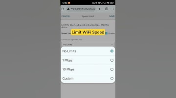How to Limit WiFi Speed | Control Internet Speed for Users Easily