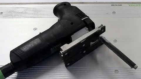 How to transform a jigsaw into a power sander