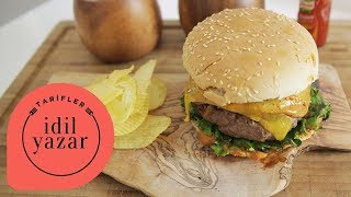 Ev Yapımı Hamburger Tarifi - İdil Yazar - Yemek Tarifleri - Homemade Juicy Burger