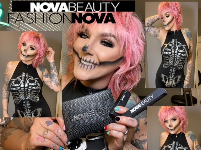 It's a Fashion Nova Halloween! 2 Looks Using Nova Beauty (Quick Easy) | Thebriabeauty