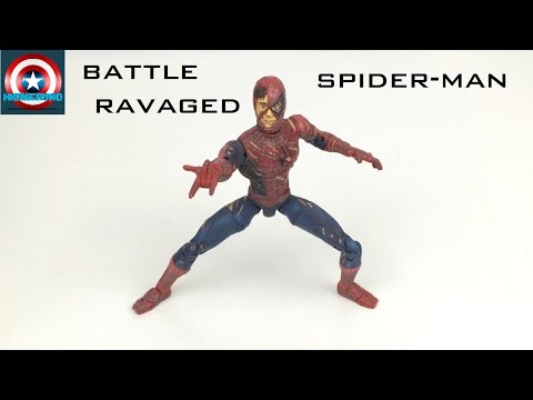 battle ravaged spider man