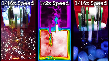 Thermal Infrared Imaging of a Shape Memory Alloy (SMA) Heat Engine - Re-Uploaded