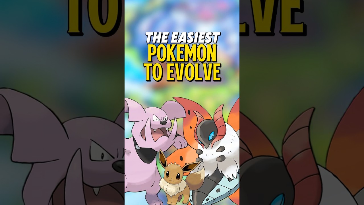 The Easiest Pokemon to Evolve from Each Region!