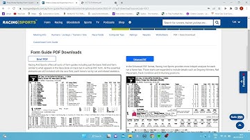 How to create your very own horse racing algorithm. Completely free and easy !