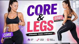 15 Min Asian Pilates Core & Glutes — Your Booty Will Burn!