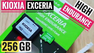 KIOXIA Exceria 💥 High Endurance 👍 256GB MicroSD Card ✅