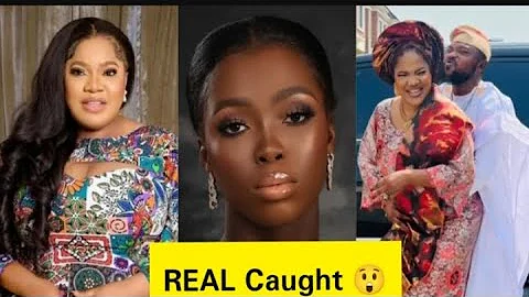 SEE What YORuba movie Actress, TOYIN ABRAHAM Was Caught Doing On Camera By Her STEP DAUGHTER