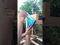 Determine the angle of inclination of the beam cut 🔥 #woodworking #furniture #carpenter #diy #shorts