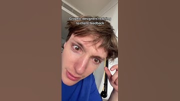 Graphic Designers reacting to Client Feedback #shorts