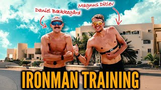 Getting PUSHED by Magnus Ditlev // IRONMAN Training + Interview