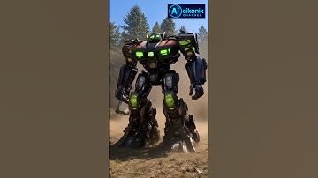 Forest Tractor TRANSFORMS into a Heavy-Duty Robot!