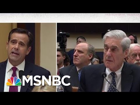 Representative John Ratcliffe Grandstands During Robert Mueller Testimony | MSNBC