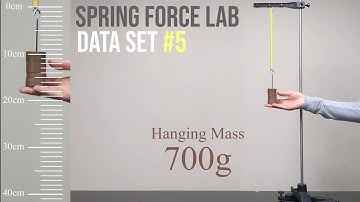 Spring Force Lab (Data Set #5)