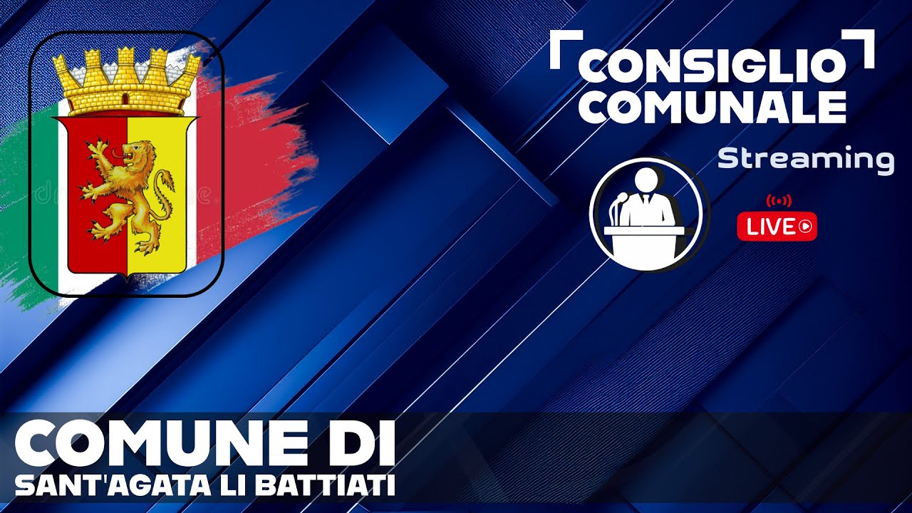 Consiglio Comunale di S. Agata li Battiati - 23 Giugno 2026