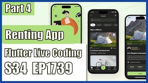 [Flutter] Flutter Live Coding EP1739 (Renting App Part 4)