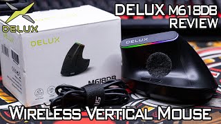 DELUX M618DB Wireless Ergonomic/Vertical Mouse [REVIEW]