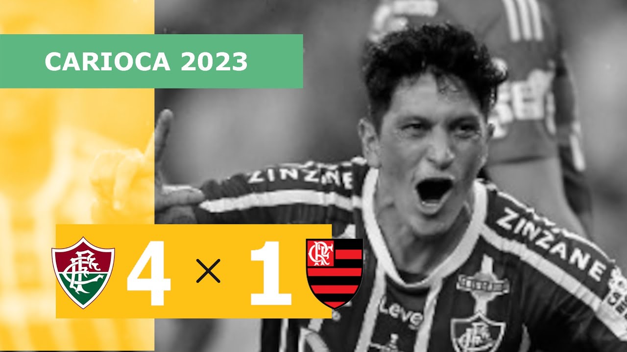 Fluminense 4 x 1 Flamengo  Campeonato Carioca: melhores momentos