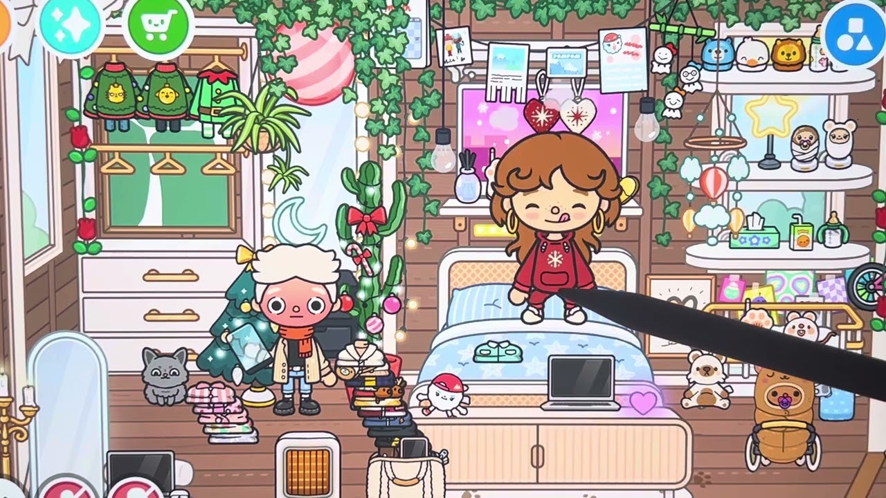 #новогодний #влог #в #тока #бока #домик #в #лесу #2 #часть🌨️⛄️❄️