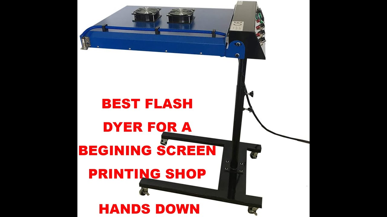 Best Screen Printing Flash Dryer for the Money Spent 